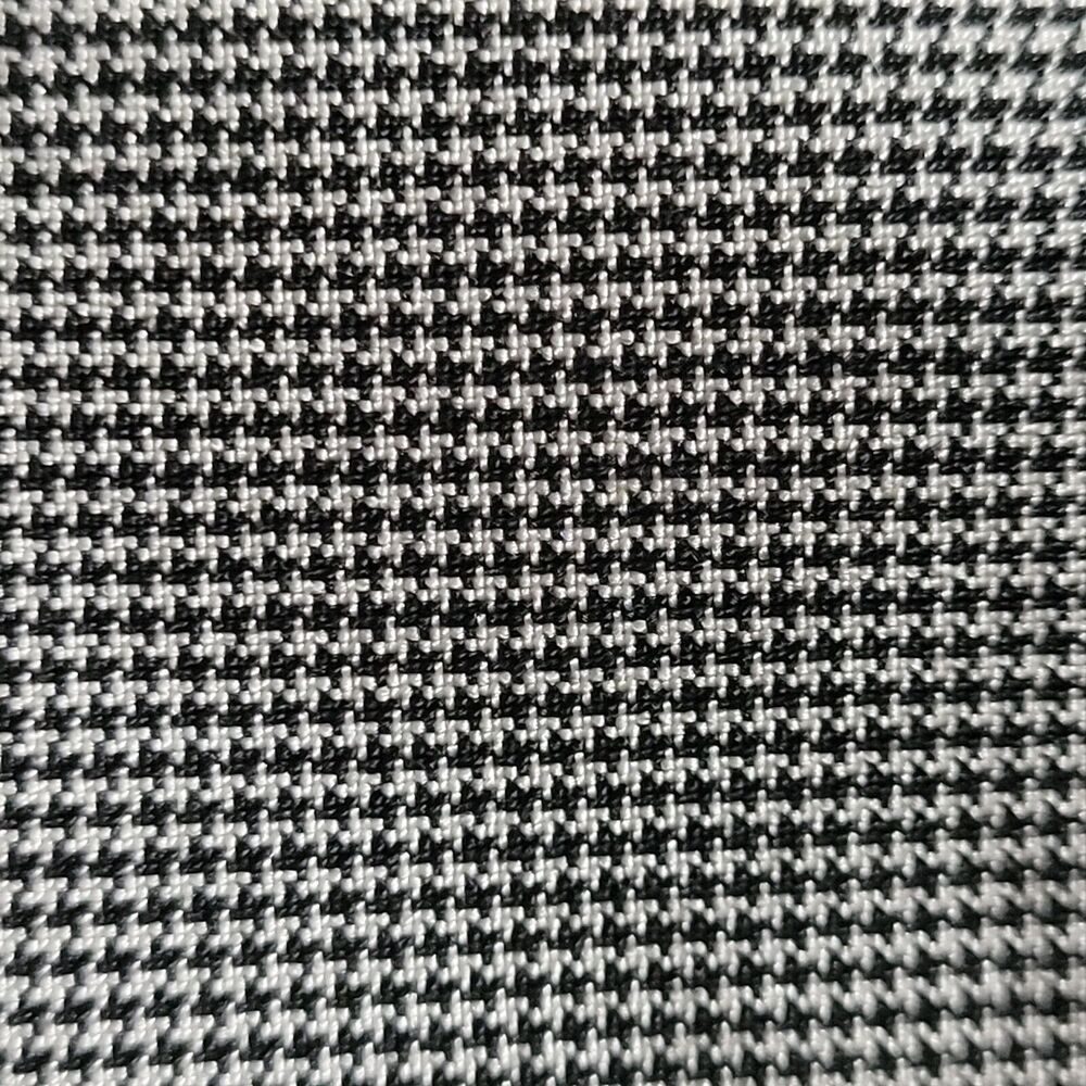 Banana Republic Pencil Skirt Womens 8 Gray Houndstooth Lined Slit Career Black - Picture 12 of 14